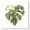 Designart - Tropical Green Leaves In Summer Times III - Tropical Canvas Wall Art Print